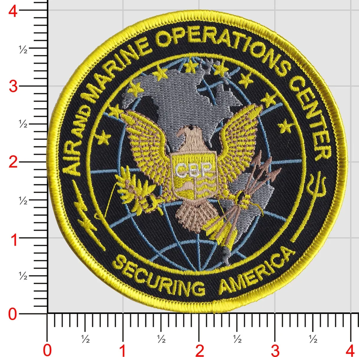 Us Customs And Border Protection Amoc Patch 1