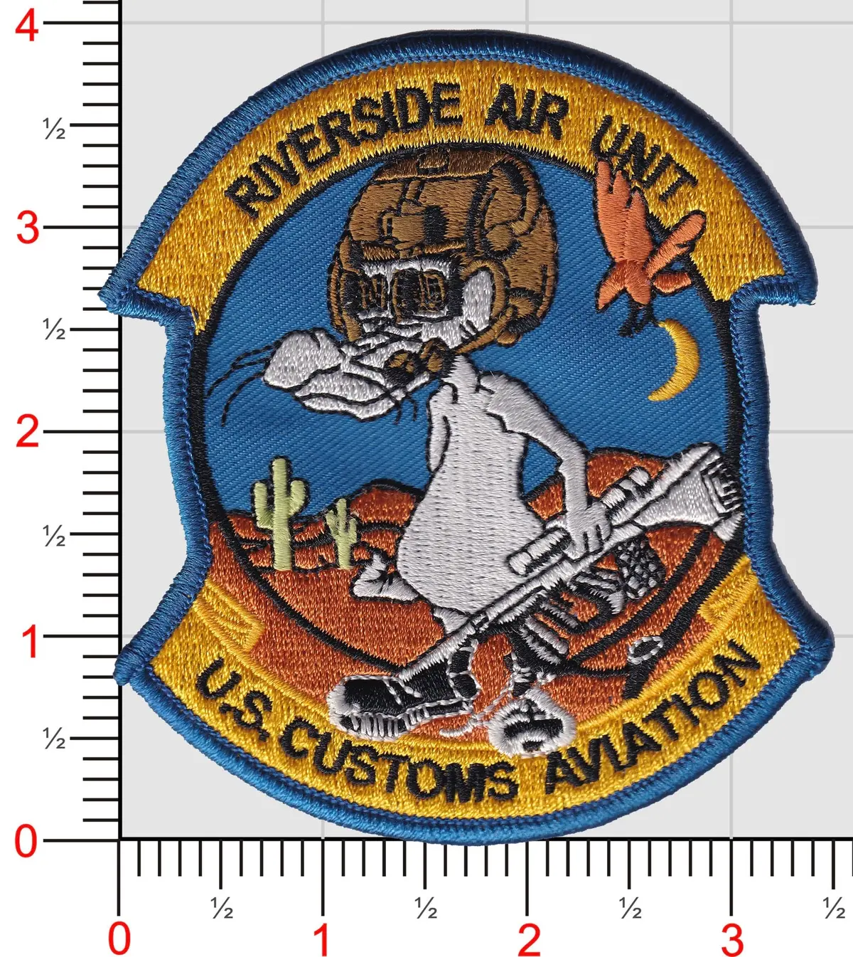 Legacy Us Customs Original Riverside Air Unit Patch 1