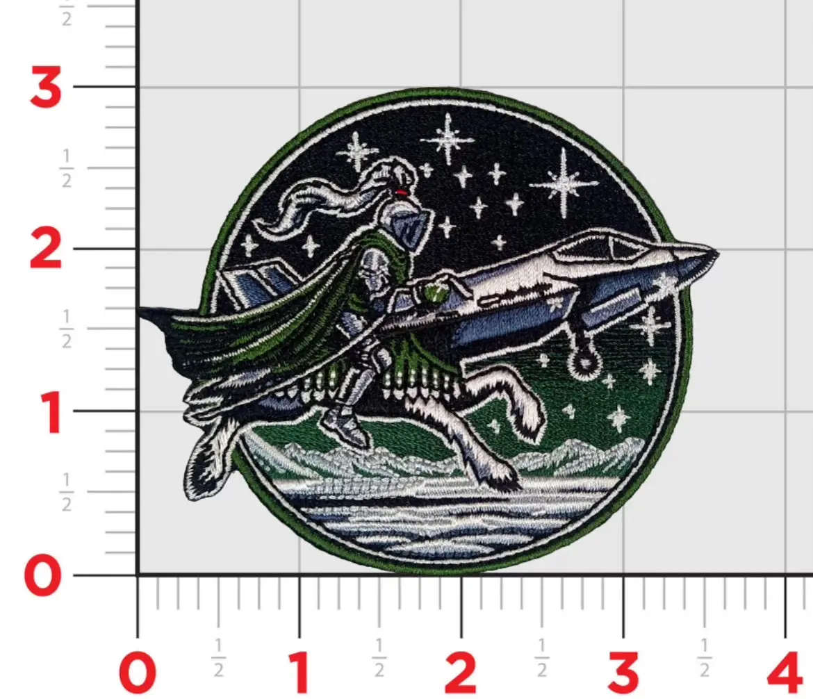 Official Vmfa-121 Green Knights F-35 Shoulder Patch 1