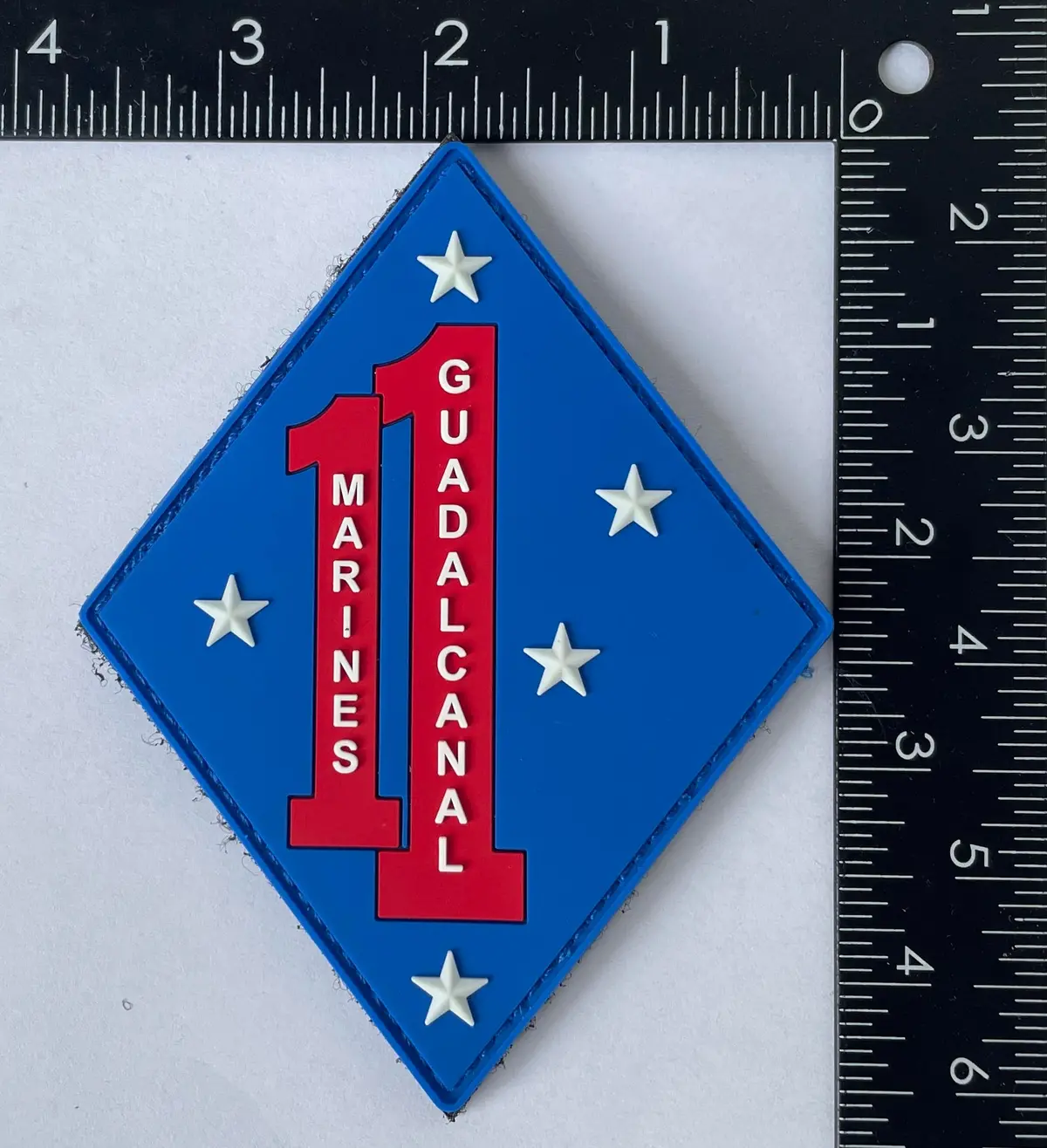 Officially Licensed Usmc 1St Mardiv 1St Marine Regiment Pvc Patch 1