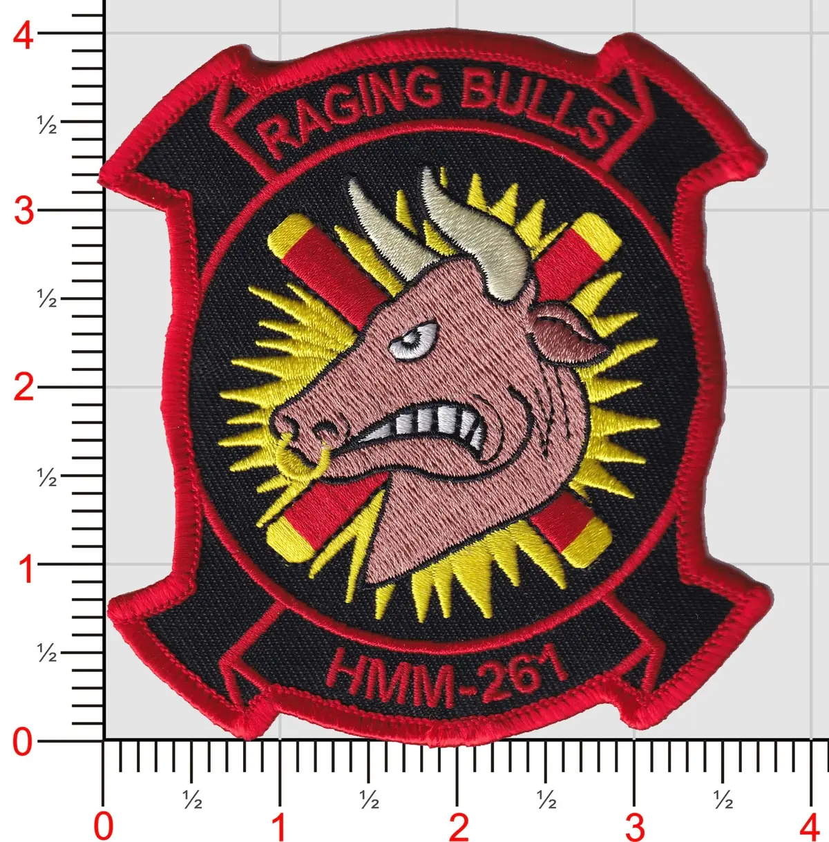 Officially Licensed Usmc Hmm-261 Patch 1