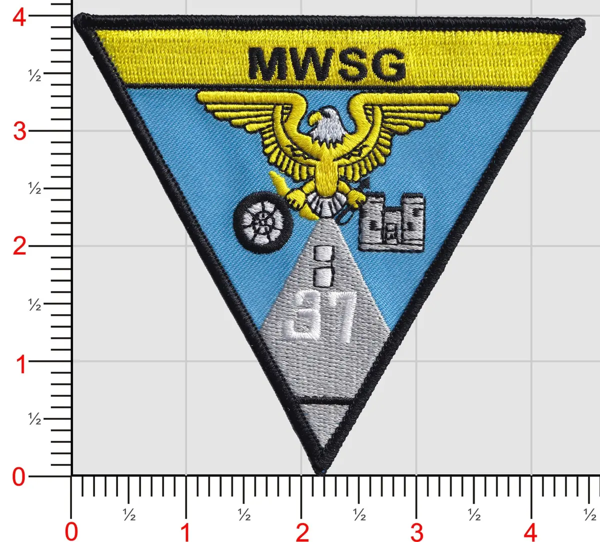Officially Licensed Usmc Mwsg-37 Patch 1