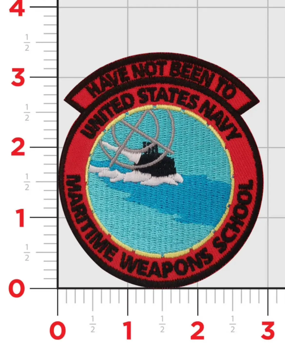 I Have Not Been To Maritime Weapons School Patch 1
