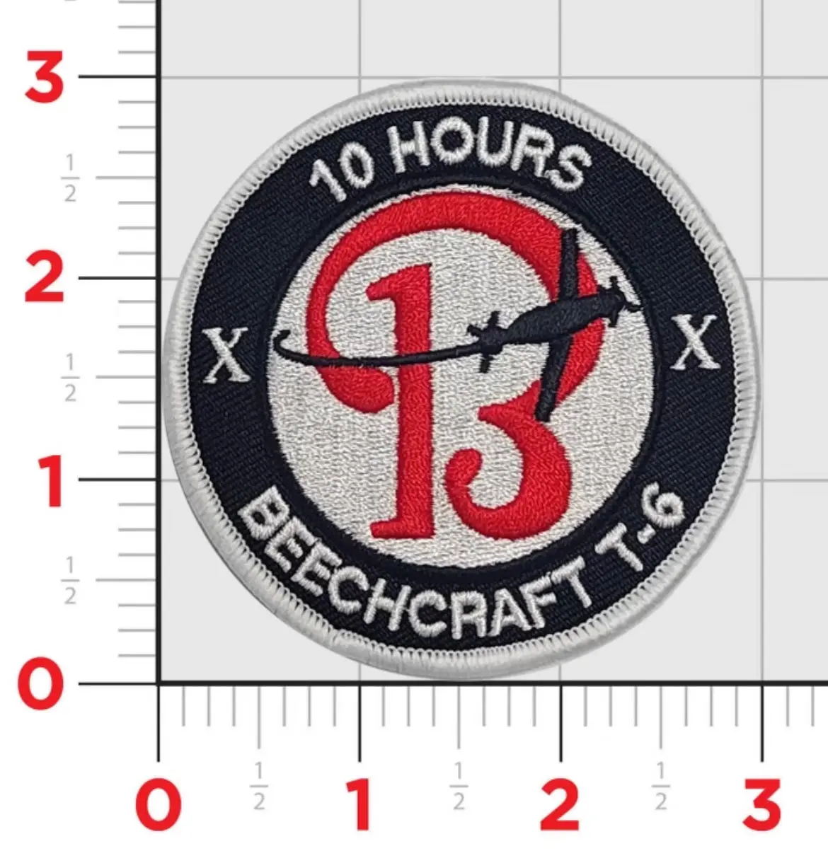 Beechcraft T-6 10 Hours Patch 1