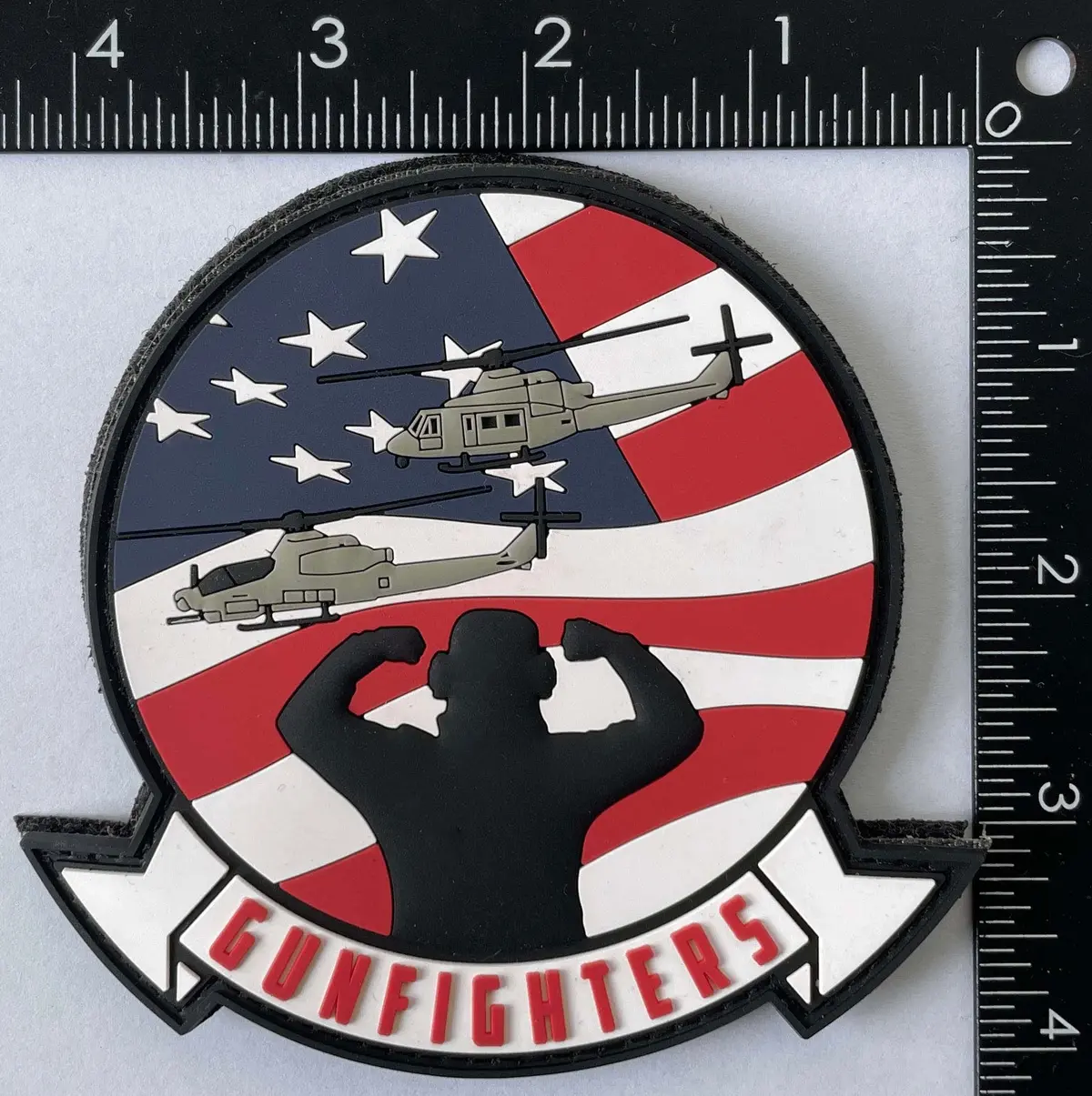 Official Hmla-369 Gunfighters 4Th Of July Patch 1