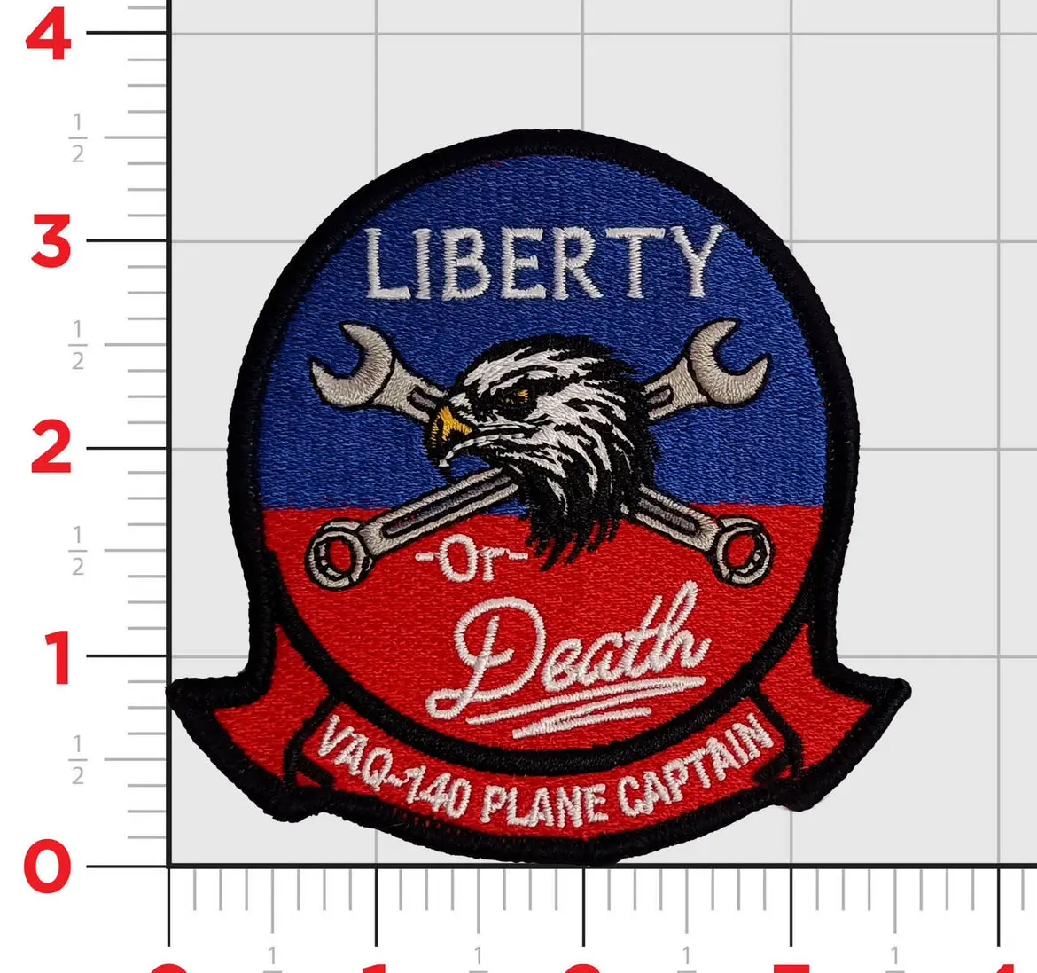 Official Vaq-140 Eagles Plane Captain Patch 1