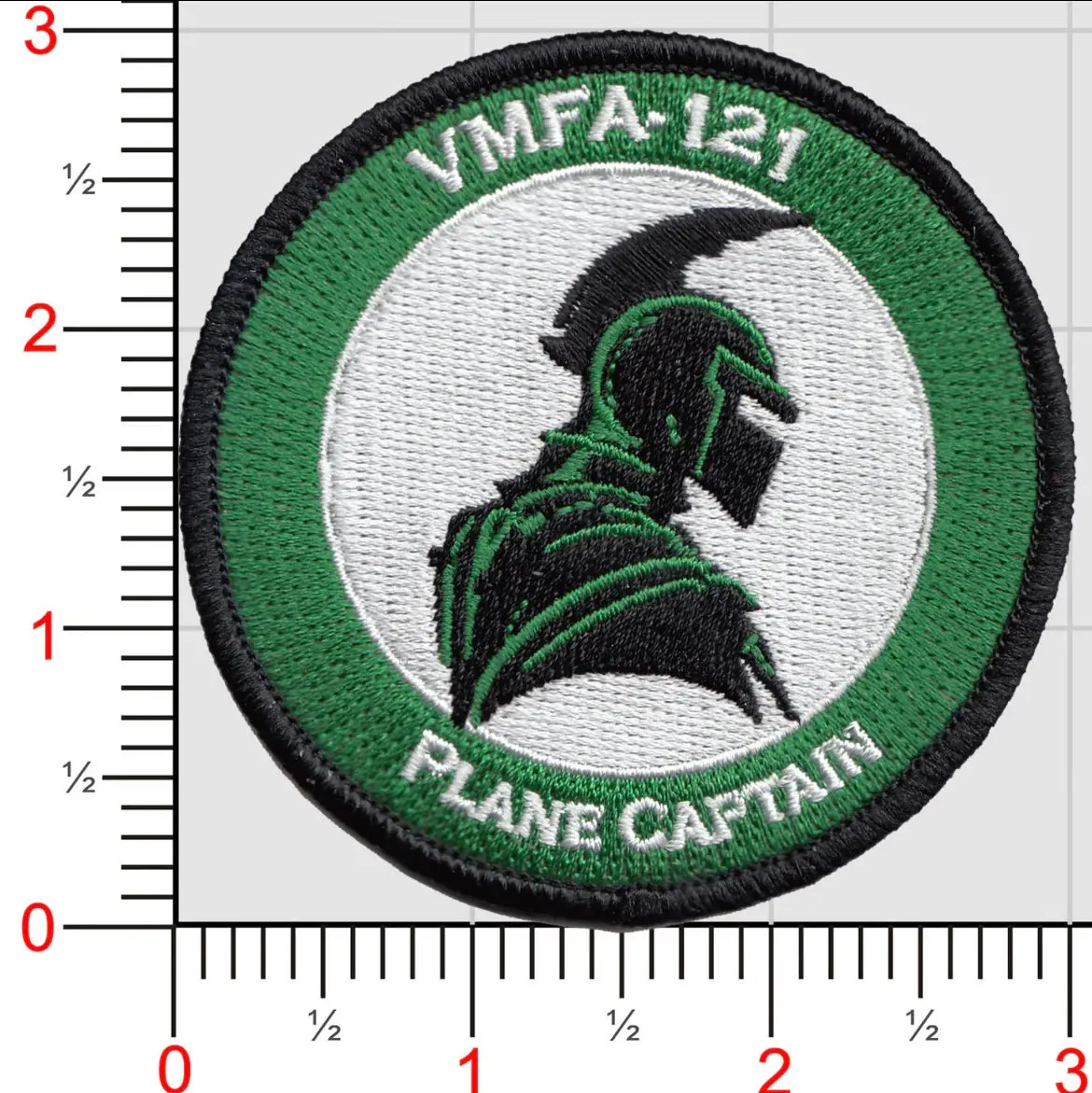 Official Vmfa-121 Green Knight Flightline Qual Patch 5