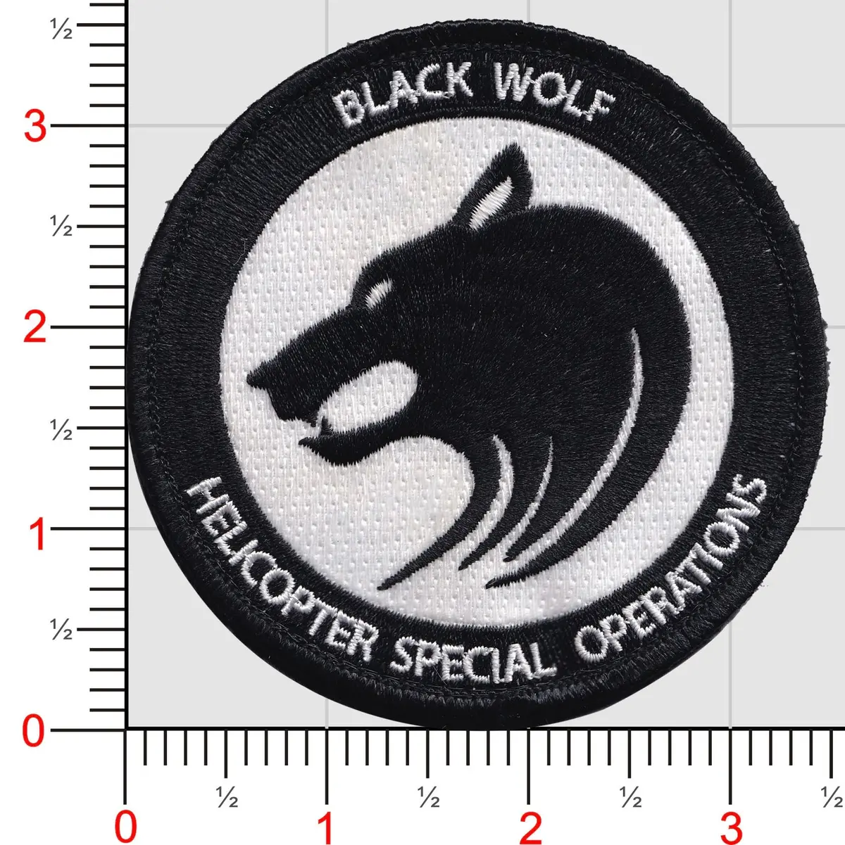 Black Wolf Special Operations Helicopters Patches 1