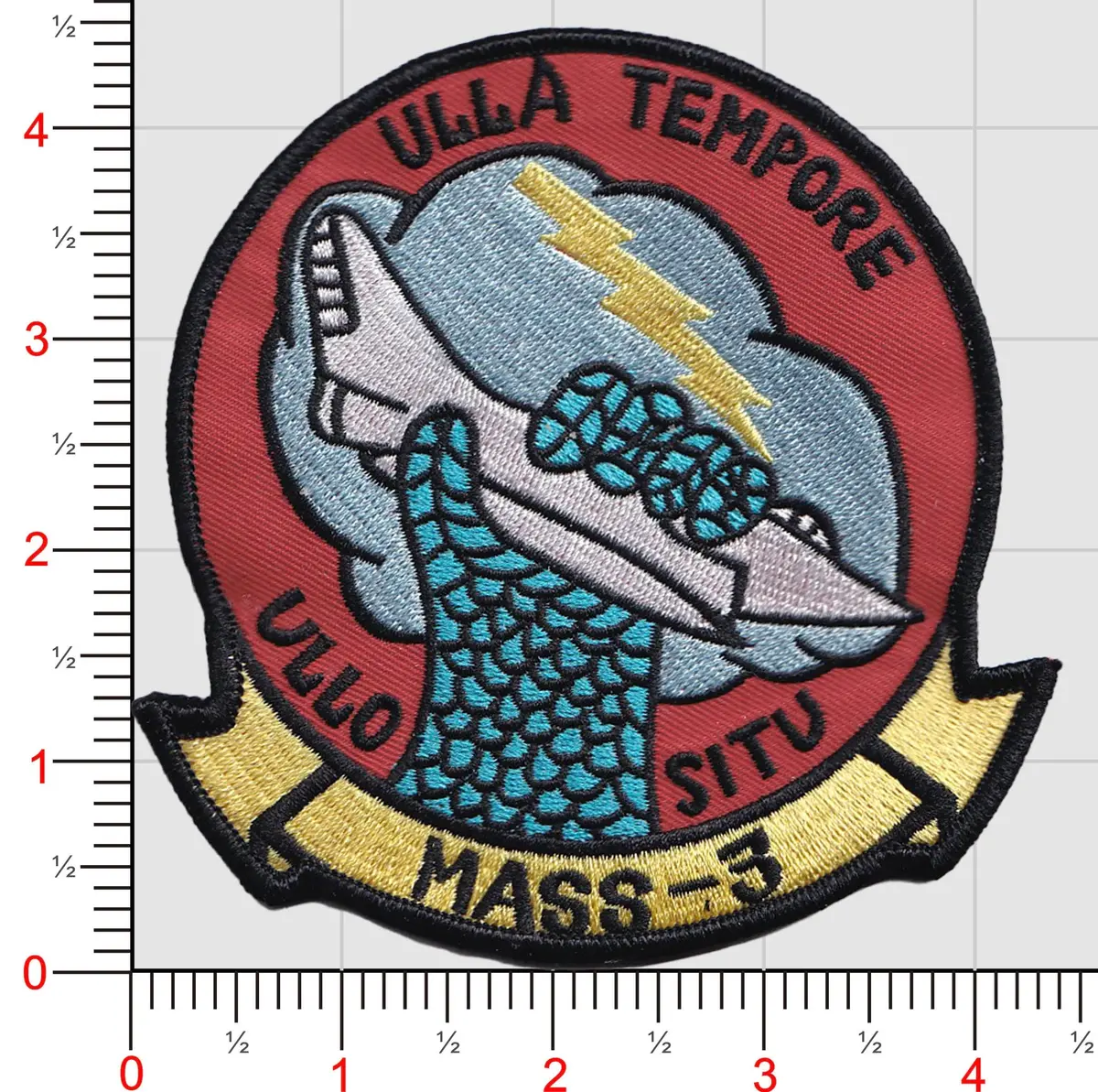 Officially Licensed Marine Aviation Support Squadron Mass-3 Patch 1
