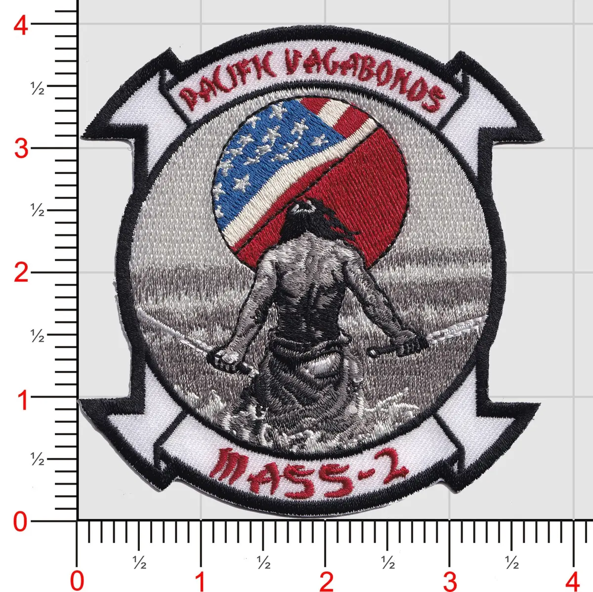 Official Mass-2 Pacific Vagabonds Japan Patch 1