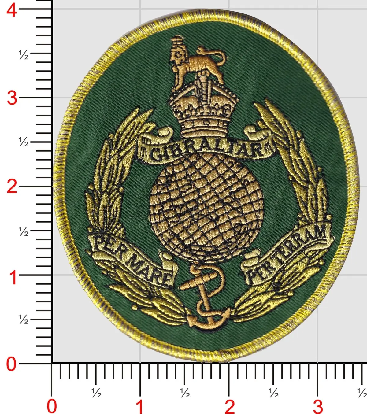 British Royal Marines Patch (International Marines) 1