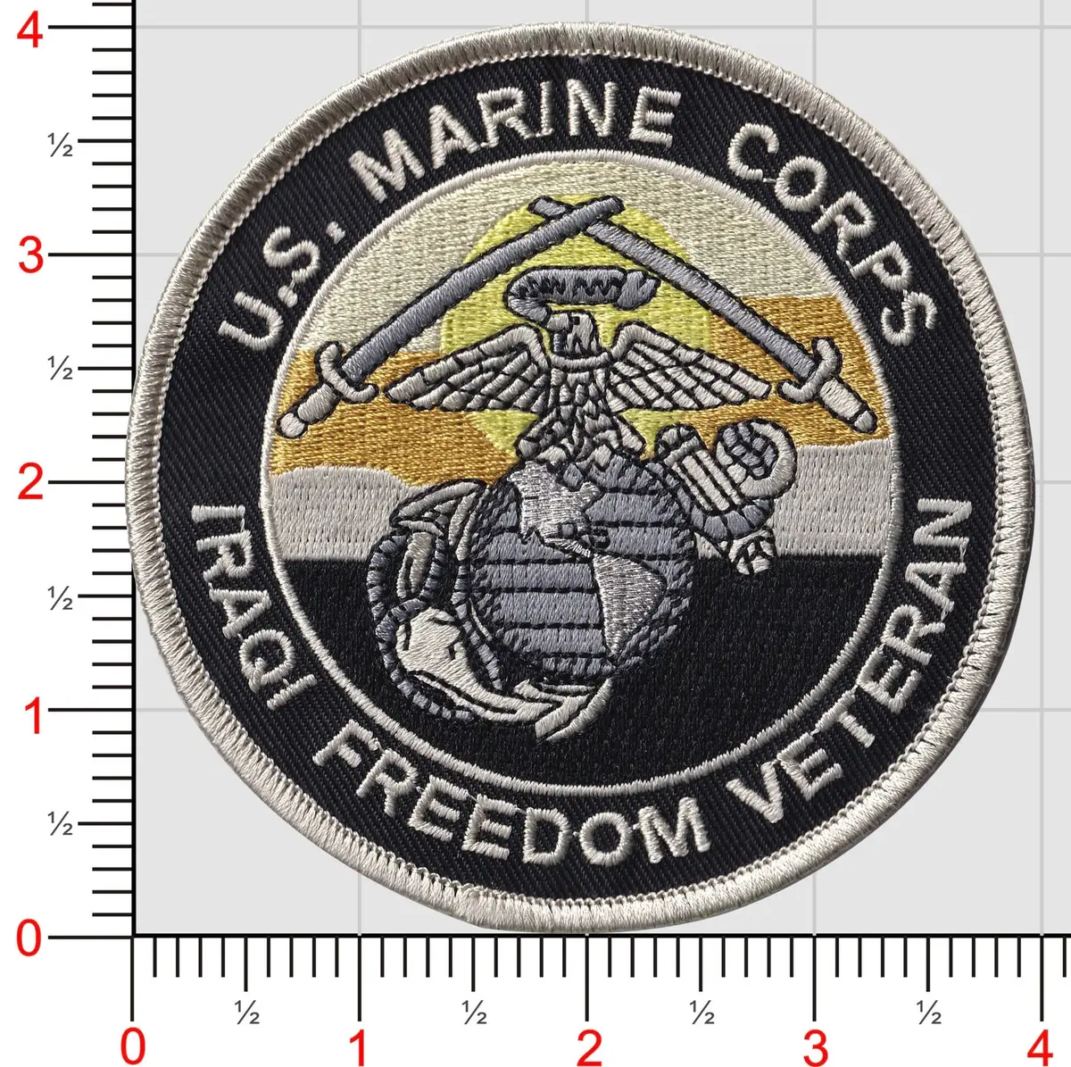 Usmc Iraqi Freedom Veteran Patch 1