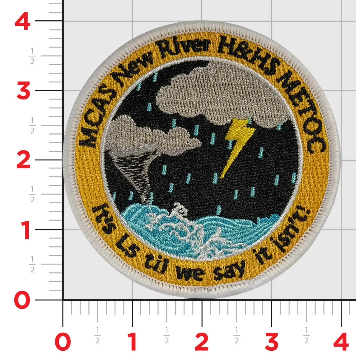 Official Mcas New River H&Hs Metoc Patch 1