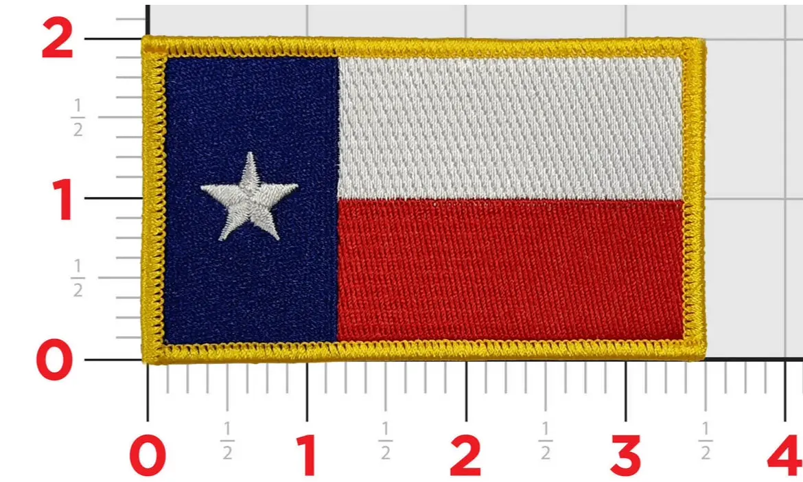 Texas Flag Patch 1