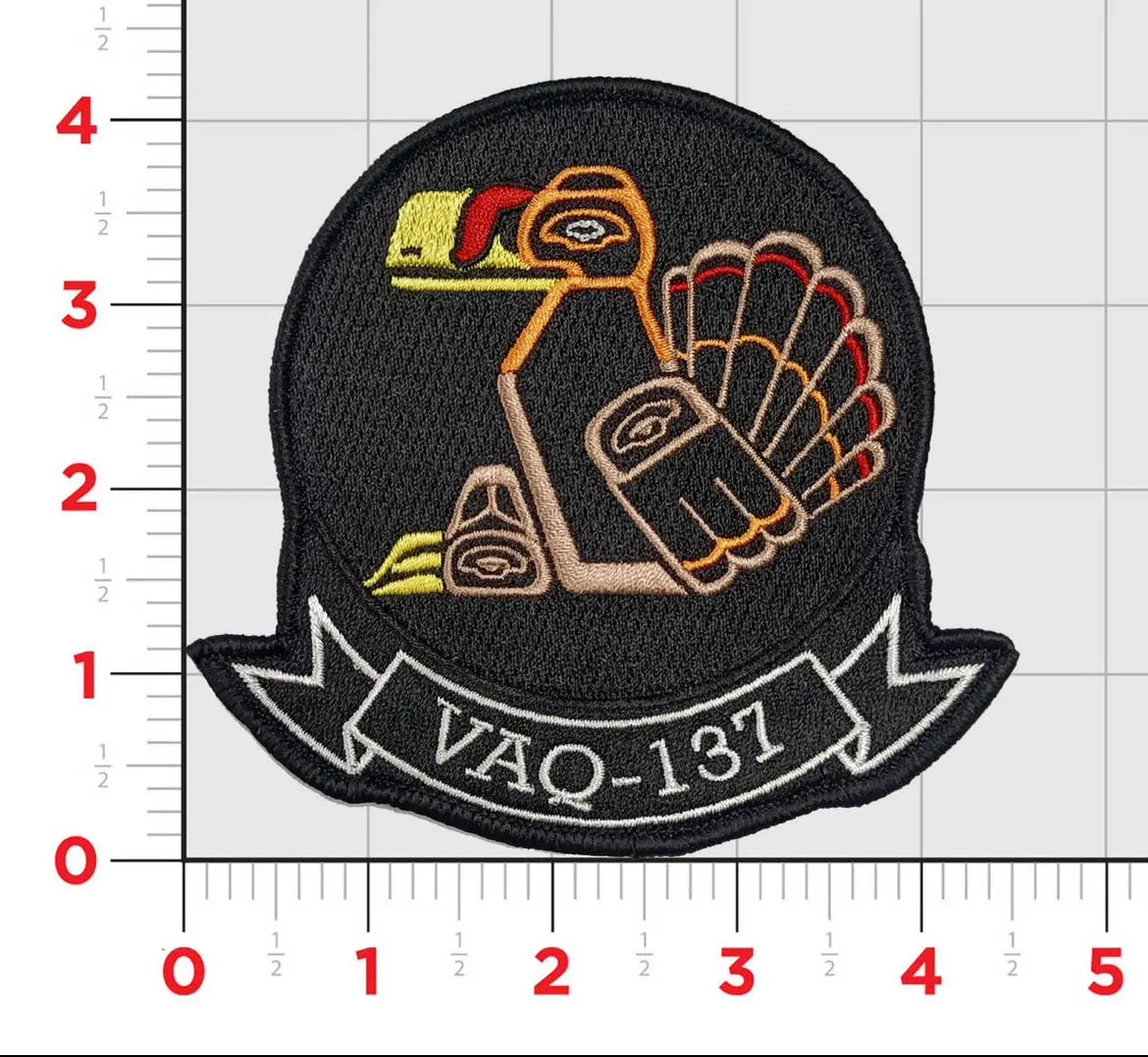 Official Vaq-137 Rooks Thanksgiving Patch 1