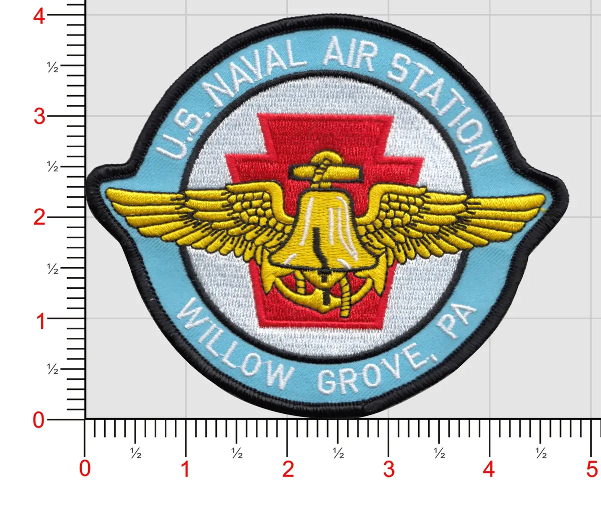 Officially Licensed Us Navy Nas Willow Grove Patch 1