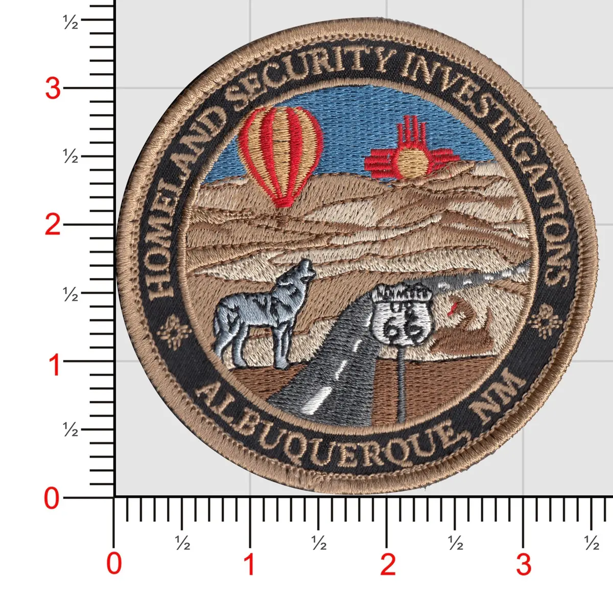 Albuquerque Homeland Security Investigations Patch 1