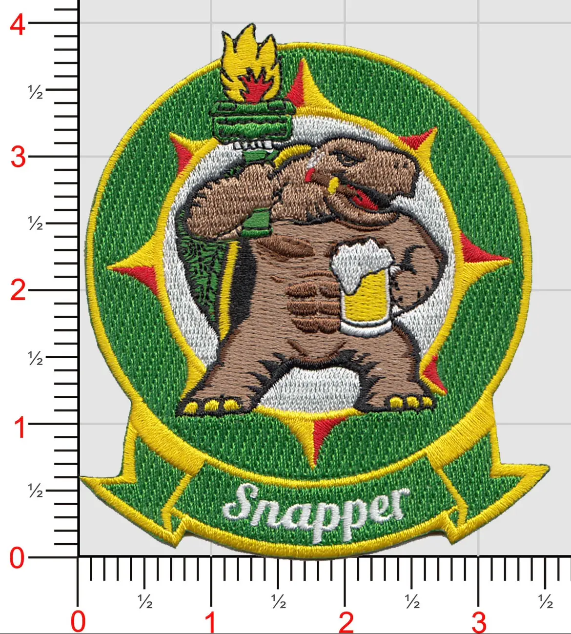 Official Vaw-115 Liberty Bells Snapper Patch 1