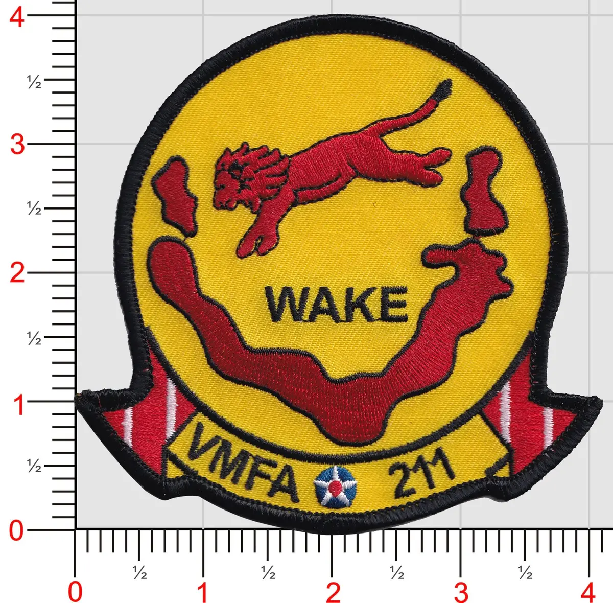 Officially Licensed Usmc Vmfa-211 Wake Island Avengers Patch 1