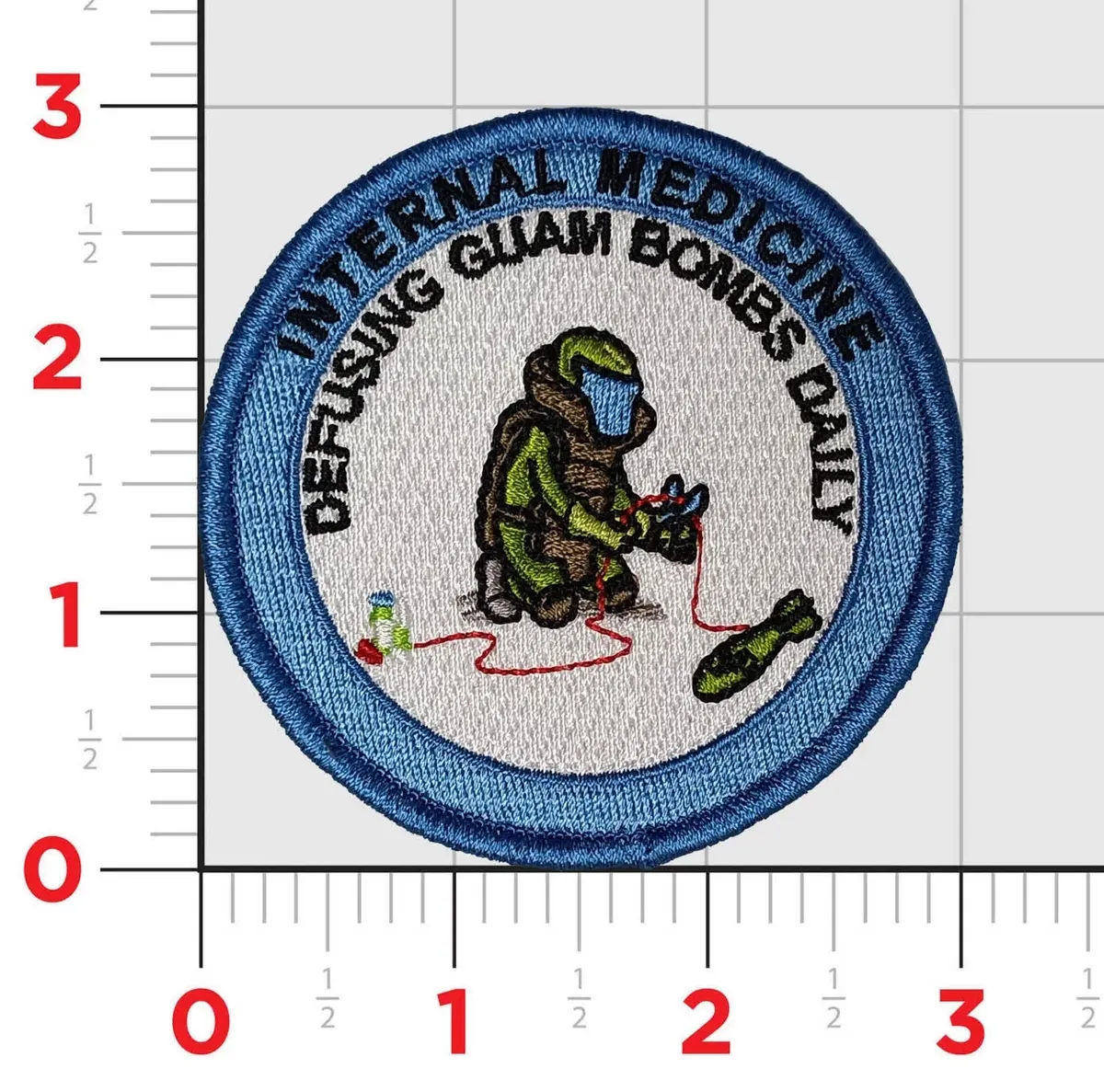 Navy Internal Medicine Guam Bomb Patch 1
