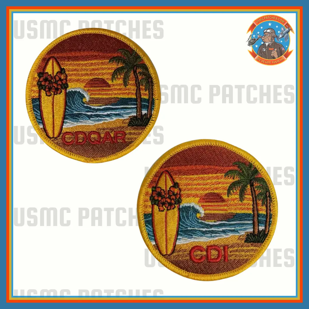 Official Vmgr-153 Sunset Flightline Shoulder Patches 1