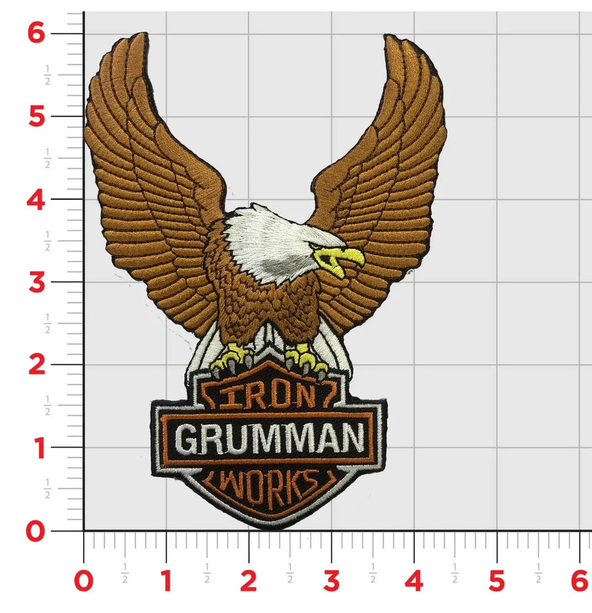 Grumman Iron Works Eagle Patch 1