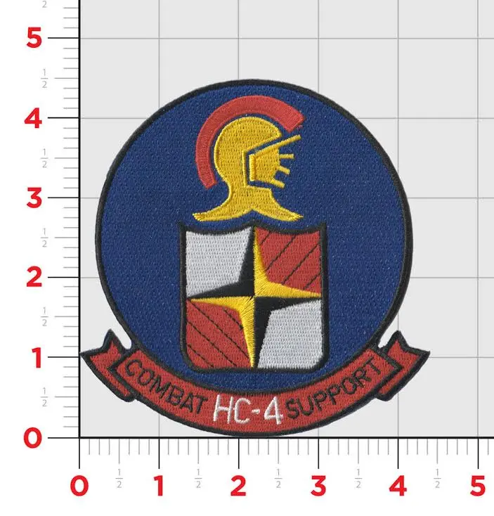 Officially Licensed Us Navy Hc-4 Invaders Patch 1
