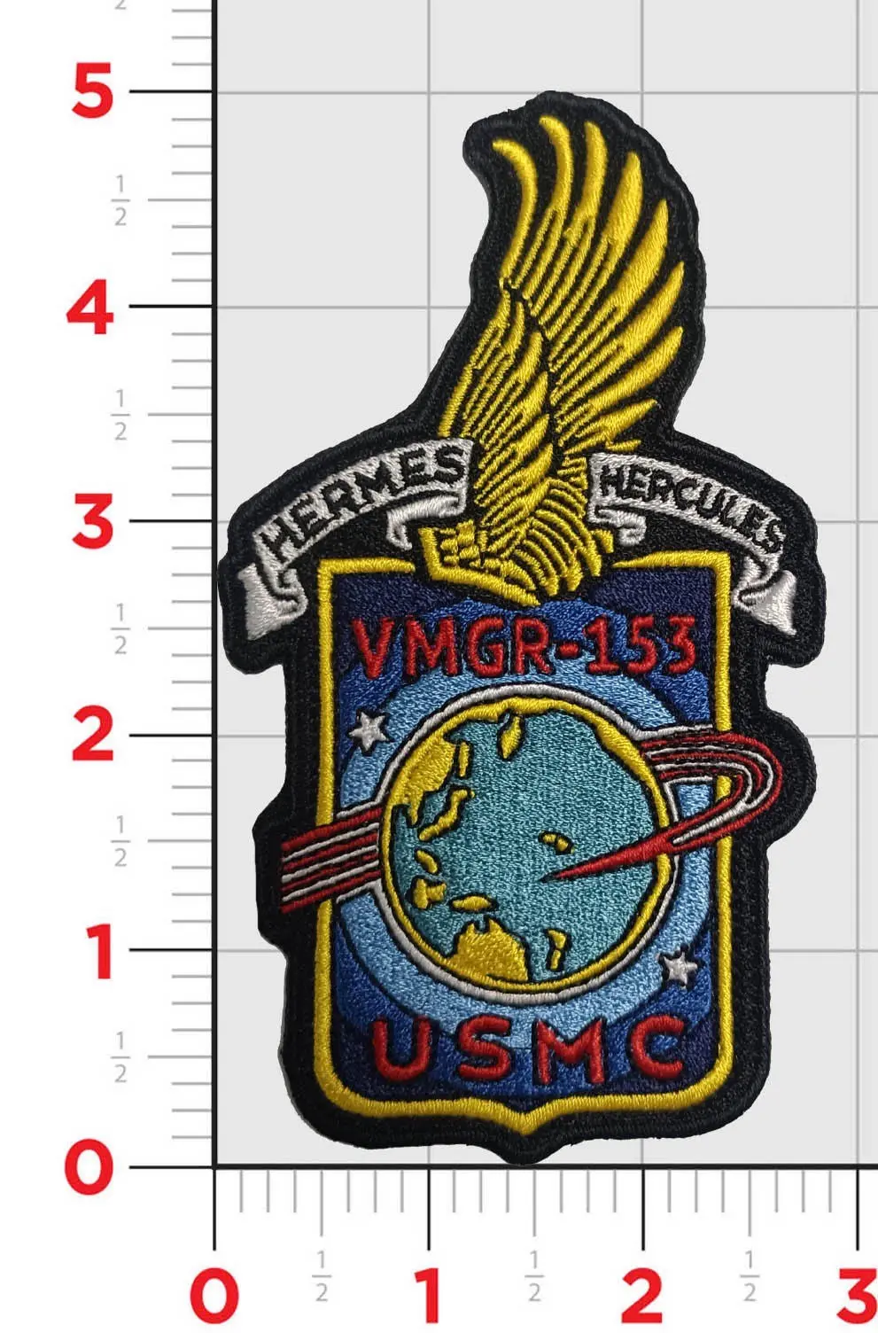 Officially Licensed Vmgr-153 Hermes Squadron Patch 1