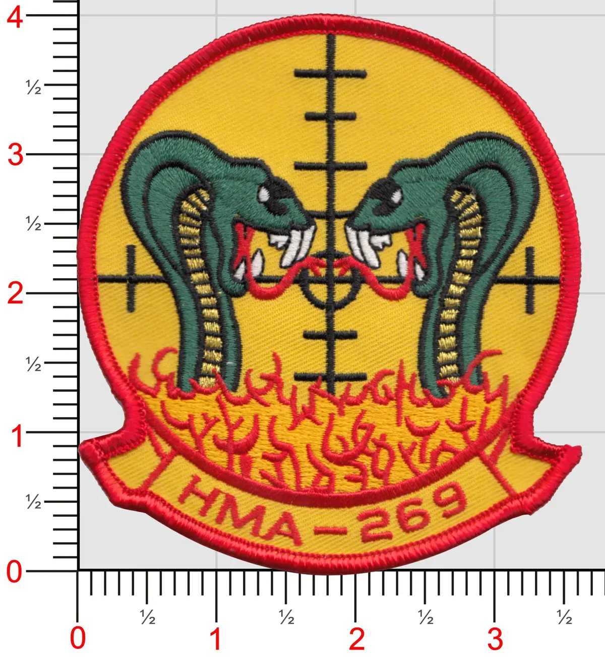 Officially Licensed Usmc Hma-269 Gunrunners Patches 1