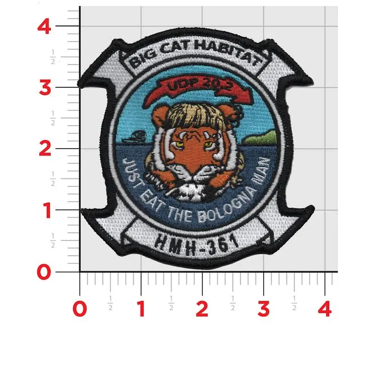Official Hmh-361 Big Cat Habitat Patch 1