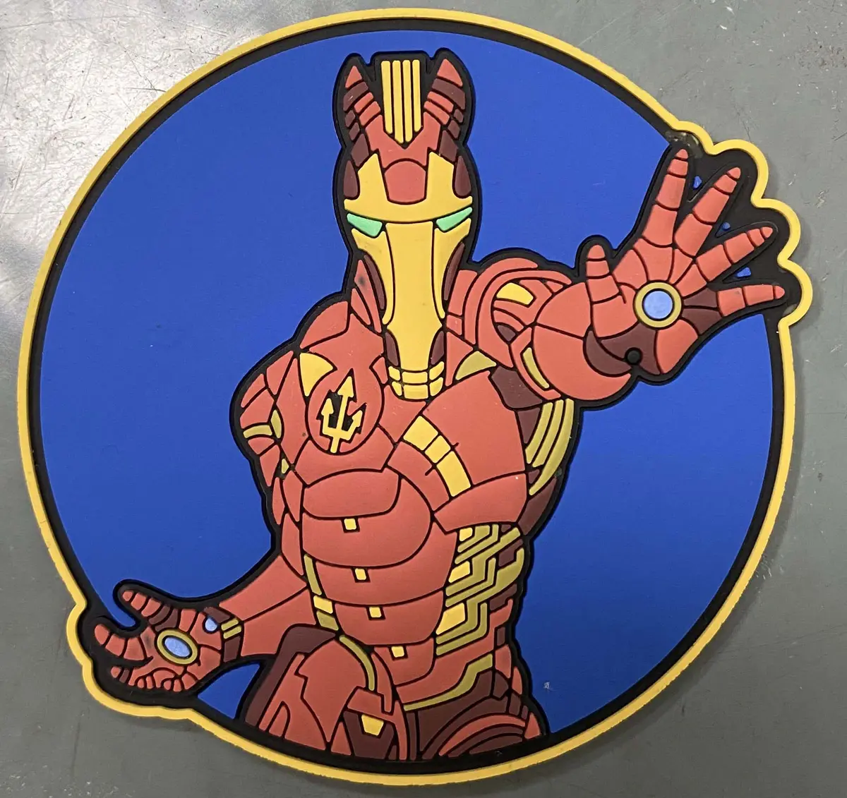 Official Hmh-461 Iron Horse Iron Man Pvc Patches 1