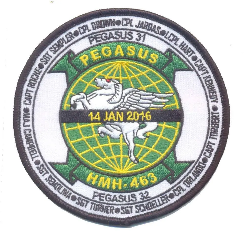 Hmh-463 Pegasus Memorial Patch And Sticker 1