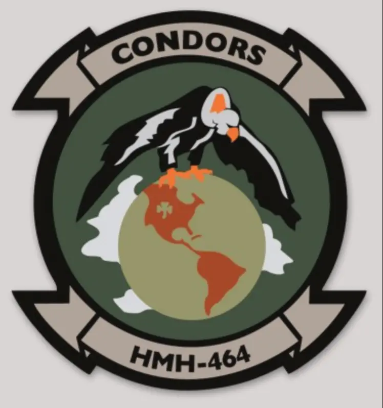 Officially Licensed Hmh-464 Condors Sticker 1