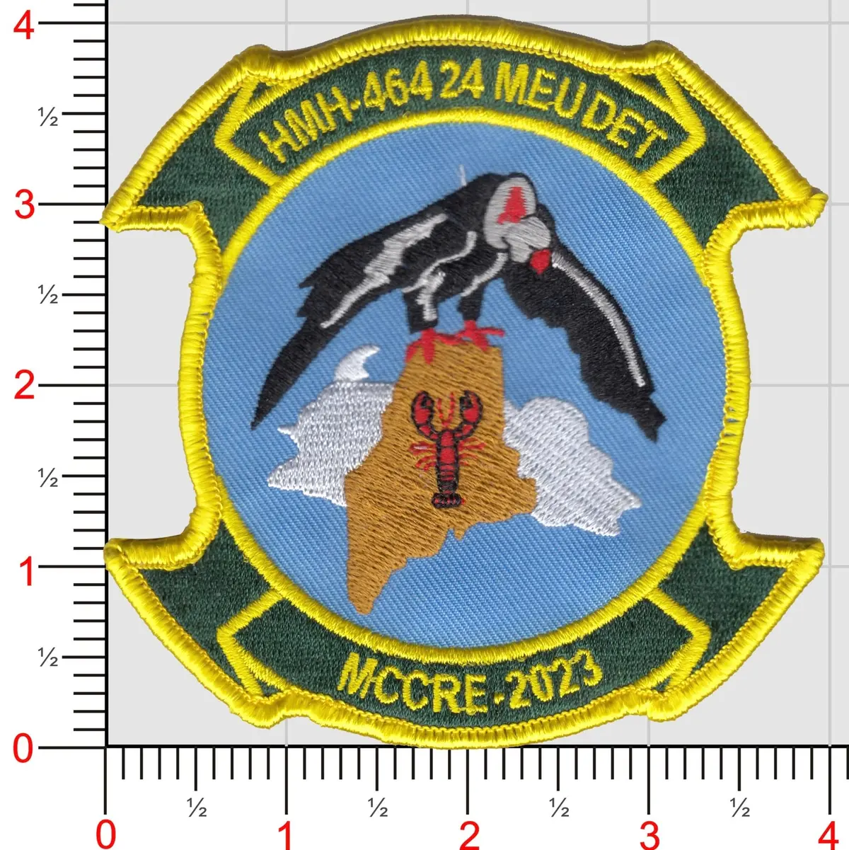 Official Hmh-464 Condors Meu Det 2023 Patch 1