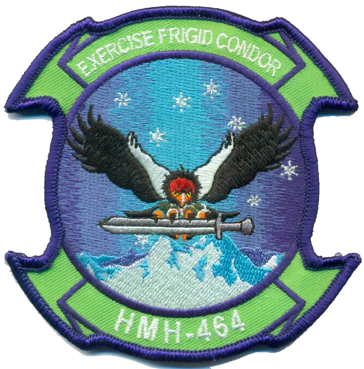 Official Hmh-464 Frigid Condor Patch 1