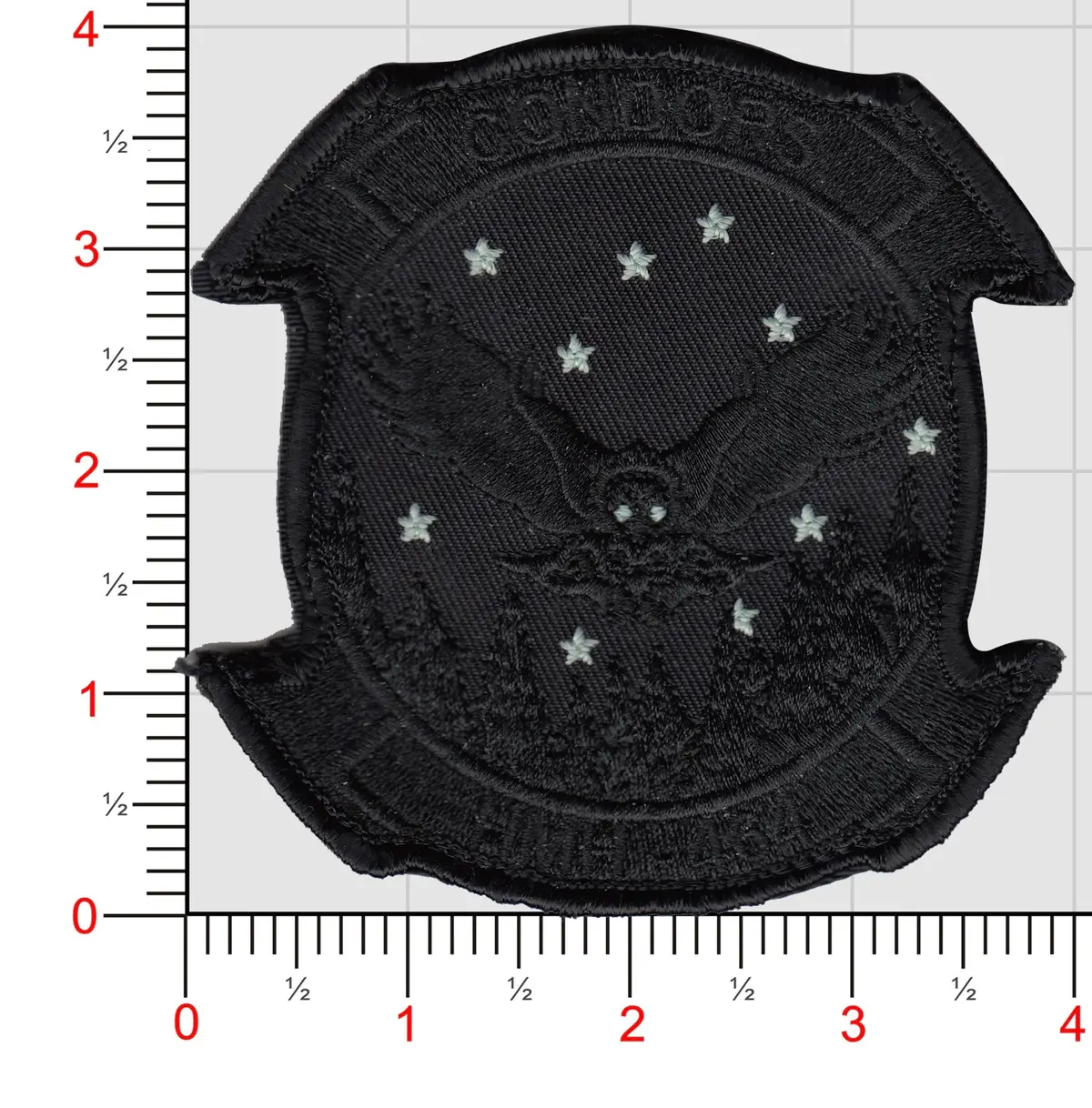 Officially Licensed Hmh-464 Condors Blackout Glow Patch 1