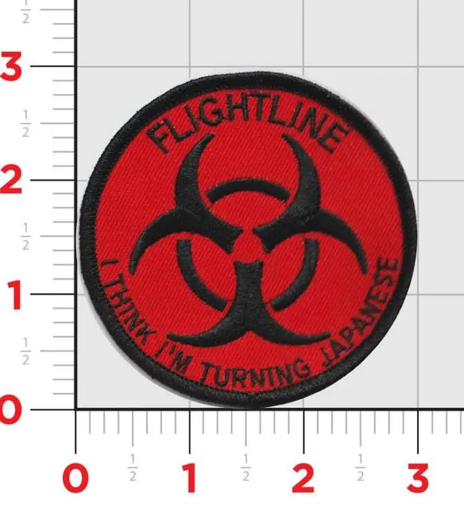 Hmh-466 Flightline I Think I'm Turning Japanese Patch 1