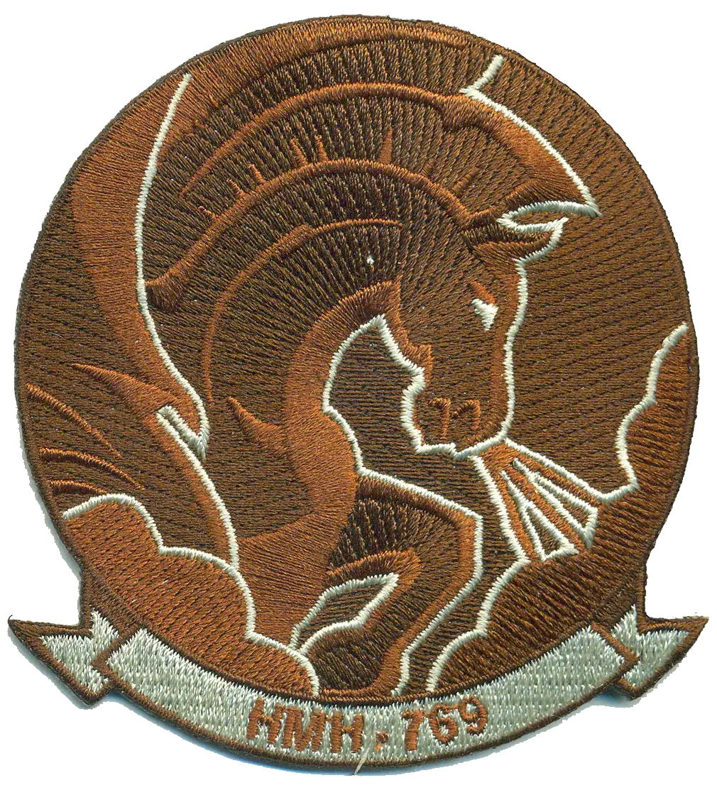 Officially Licensed Usmc Hmh-769 Titans Brown Patch 1