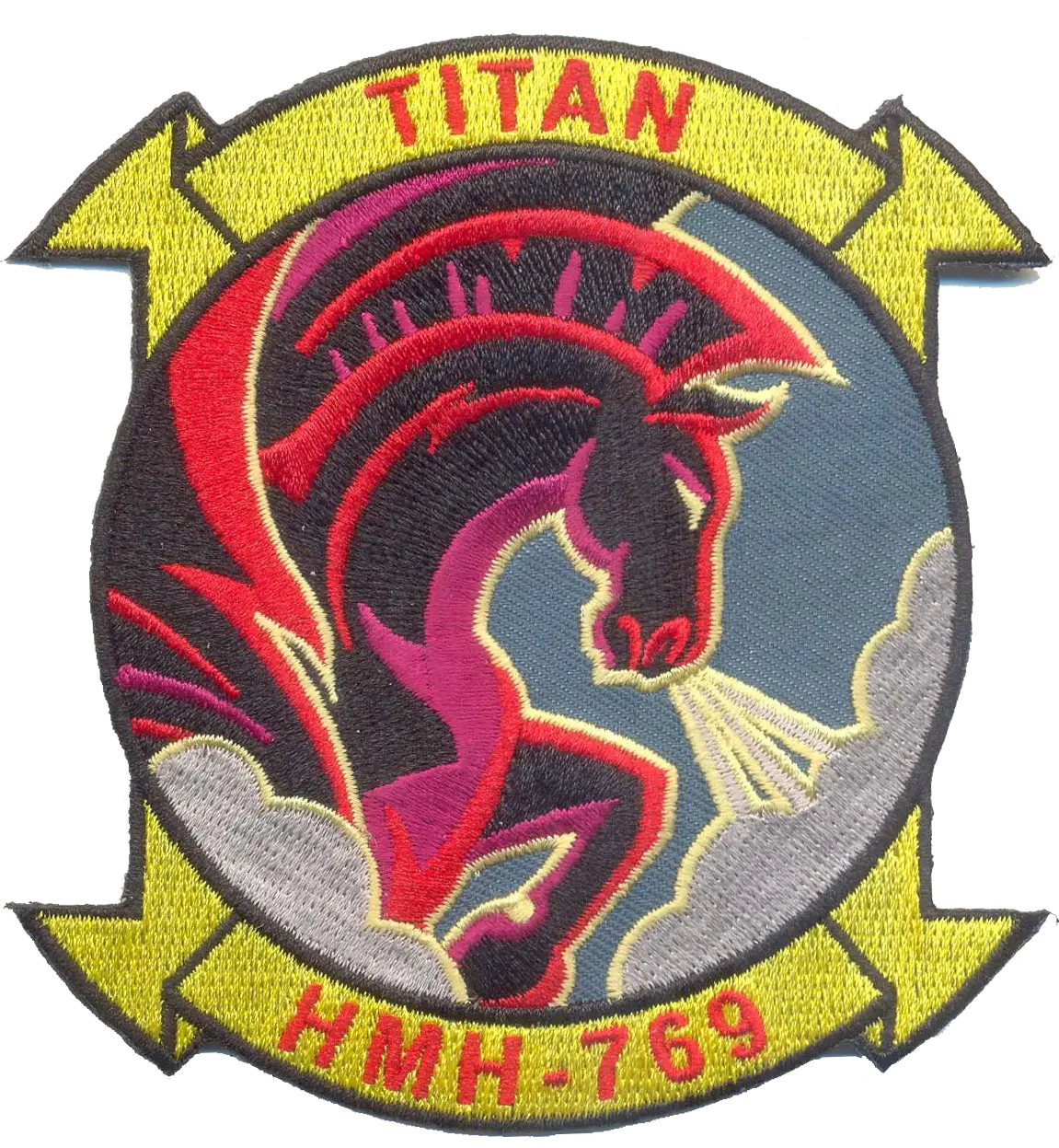 Officially Licensed Usmc Hmh-769 Titans Patch 1