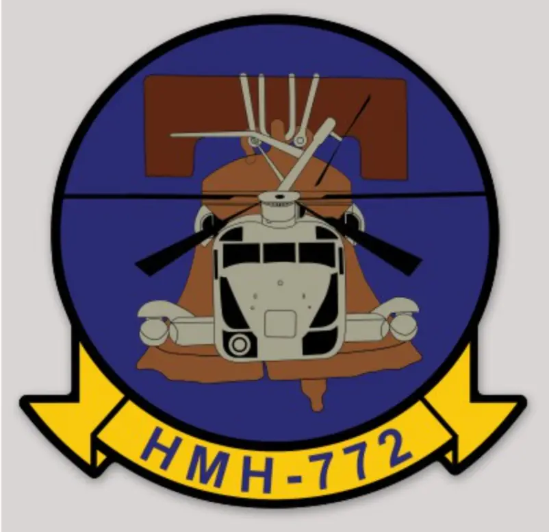 Officially Licensed Usmc Hmh-772 Hustlers Johnstown Liberty Bell Sticker 1