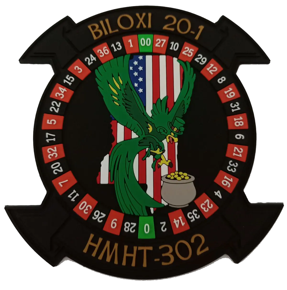 Official Hmht-302 Phoenix Biloxi Det Pvc Patch 1