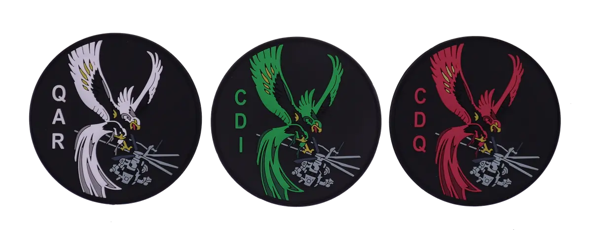 Official Hmht-302 Phoenix Flightline Qual Pvc Patches 1