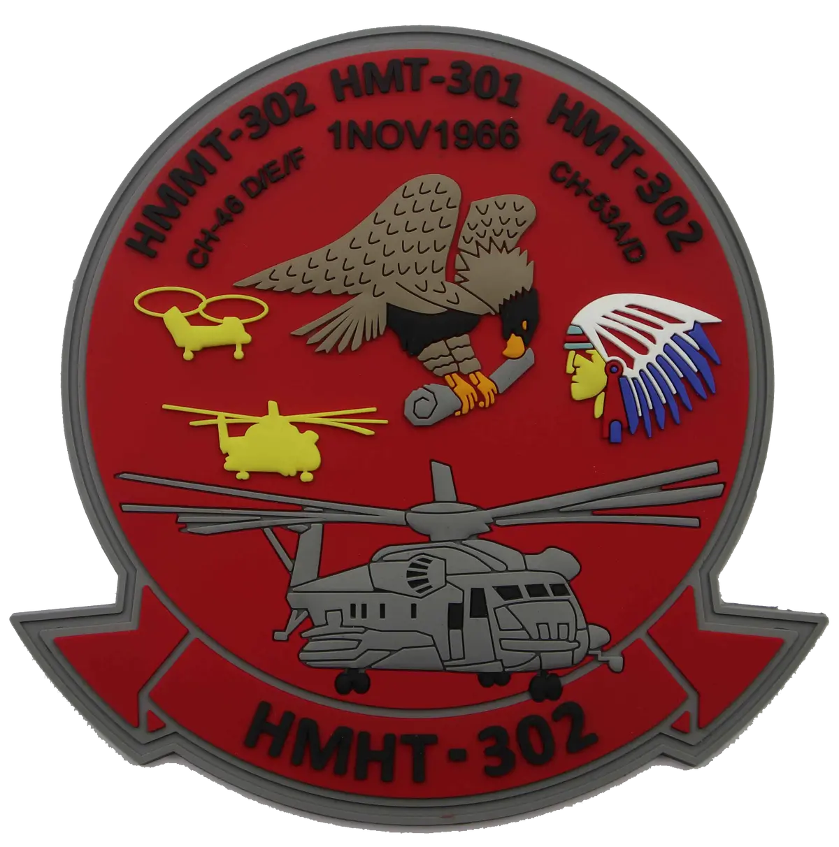 Official Hmht-302 Pvc Friday Patch 1