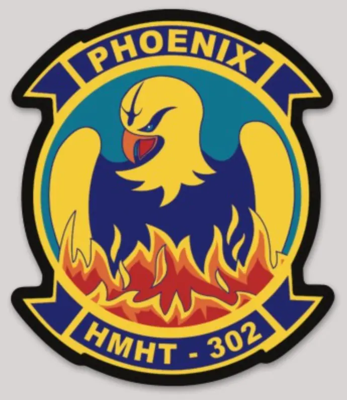 Officially Licensed Hmht-302 Phoenix Sticker 1