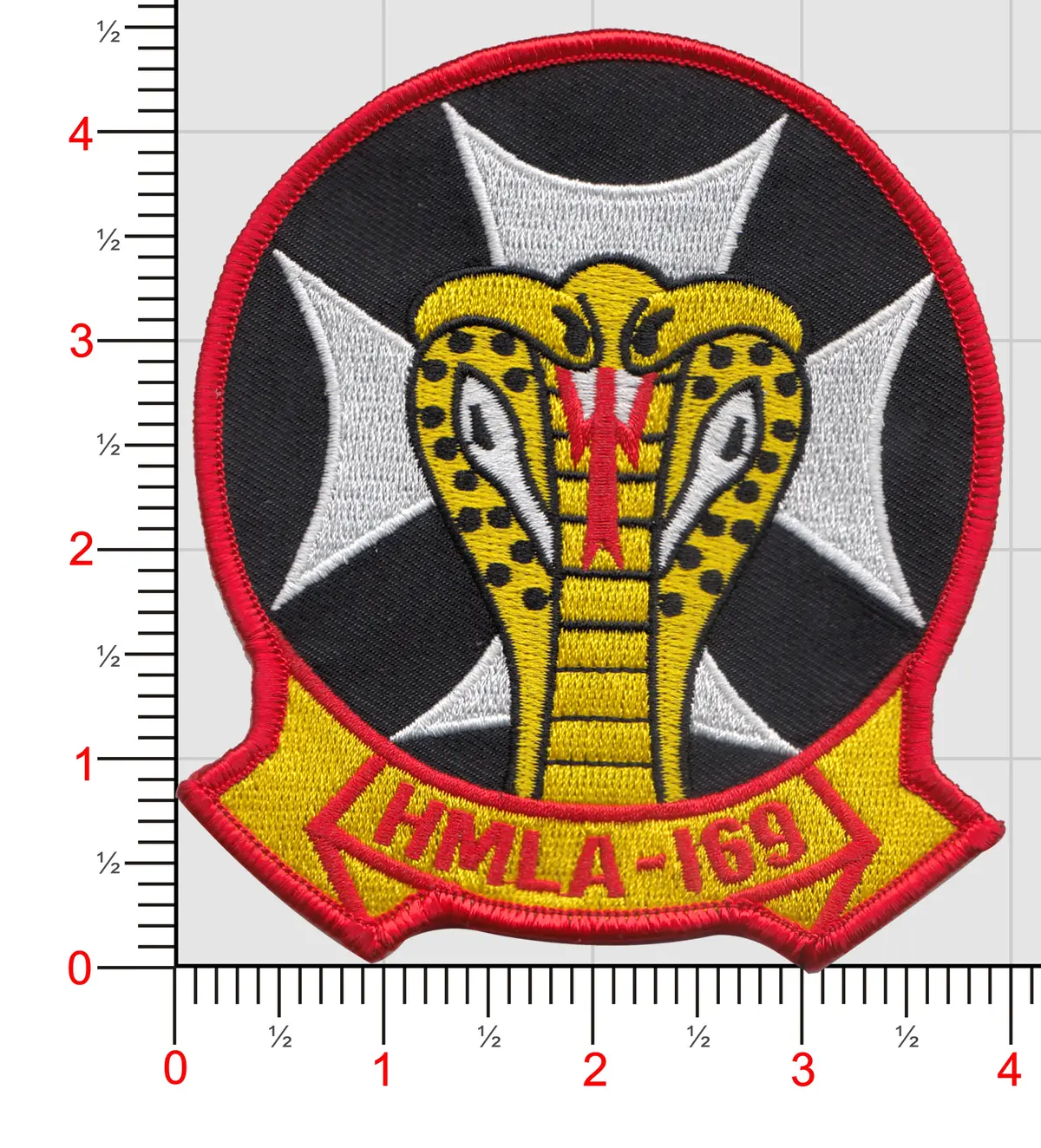 Officially Licensed Usmc Hmla-169 Vipers Patch 1