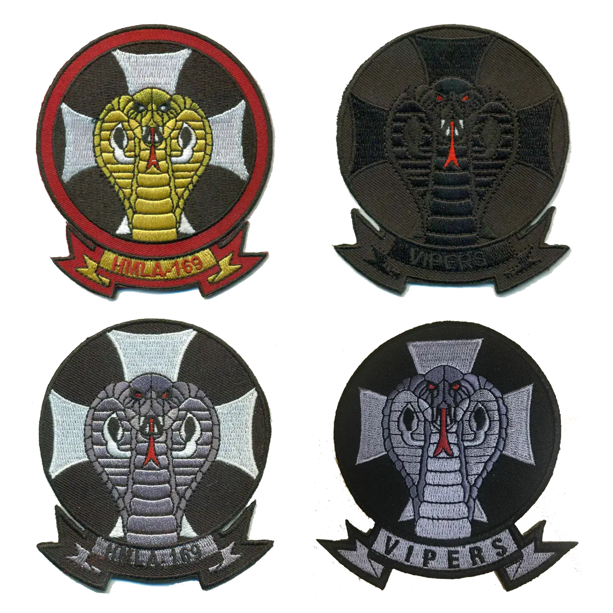 Officially Licensed Usmc Hmla-169 Vipers Squadron Patches 2