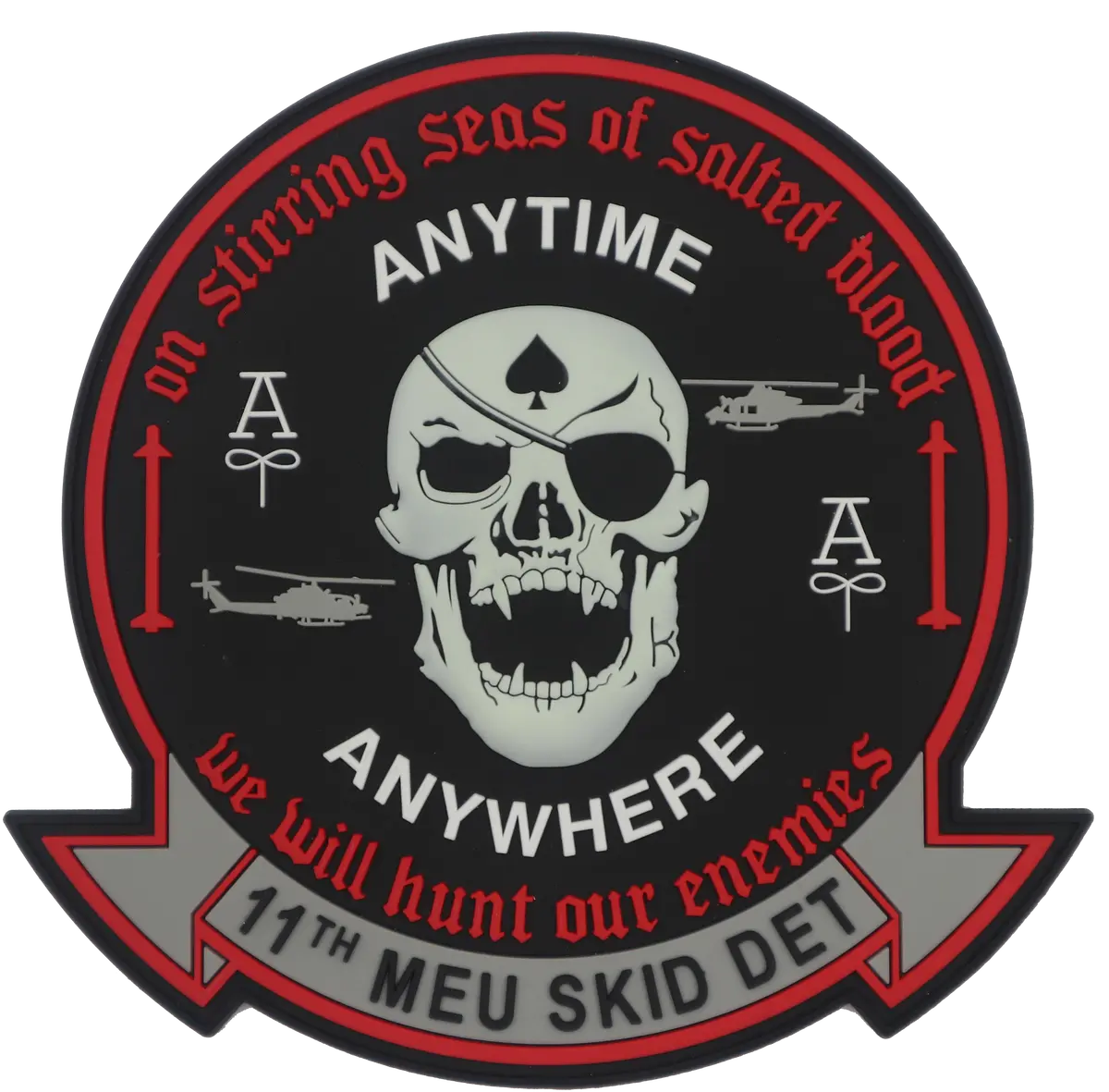Official Hmla-267 11Th Meu Skid Det Pvc Patch 1