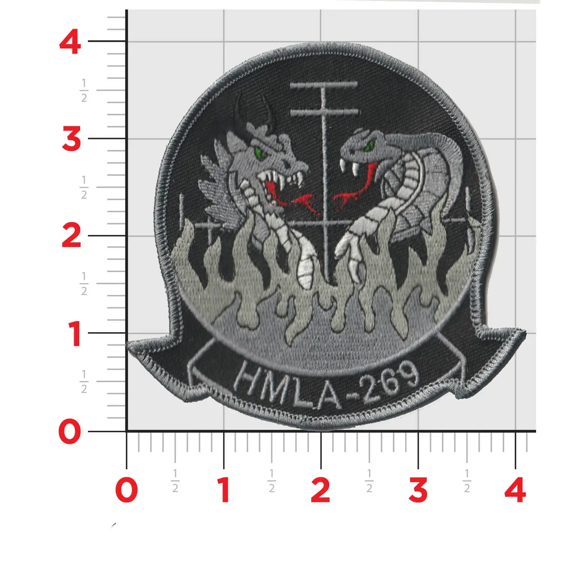 Officially Licensed Usmc Hmla-269 Gunrunners Squadron Patch 1