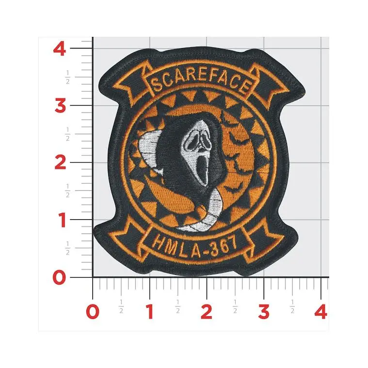 Official Hmla-367 Scarface Halloween Patch 1
