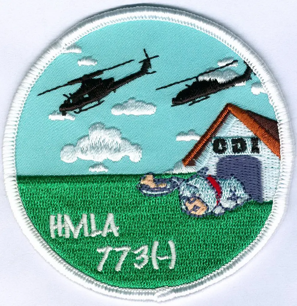 Hmla-773 Cdi Flightline Qual Patch 1